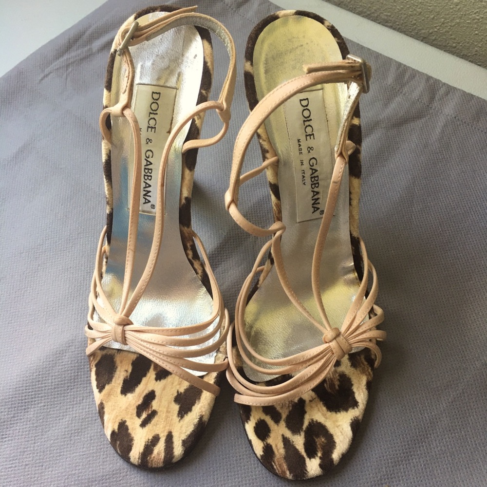 Vintage Dolce & Gabbana heels, size 37.5